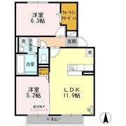 アムール新城 Aの間取り画像
