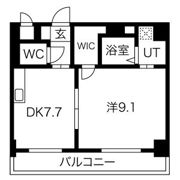Casone asso(カゾーネアッソ)の間取り画像