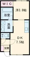 クリスタルタウンの間取り画像