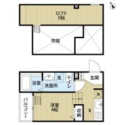 サクシード寺地町の間取り画像