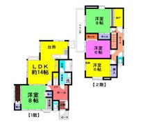 南4丁目貸家（O邸）の間取り画像