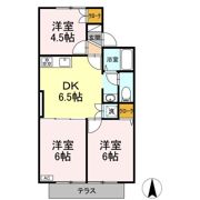 セジュール大塚 Bの間取り画像