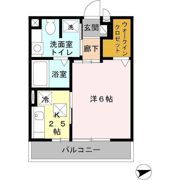グランモア柳川AB Aの間取り画像
