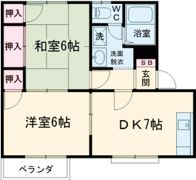 メゾン藤本の間取り画像