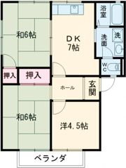 風薫るビレッヂBの間取り画像