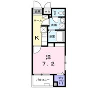 クロワール 長田の間取り画像