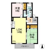 モダンタイムス Ⅲの間取り画像
