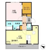 スカイパレット Bの間取り画像