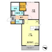 ヴェルデ大島田の間取り画像