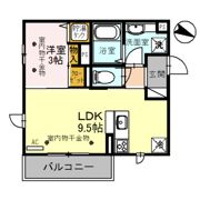 グランドゥール駅南の間取り画像