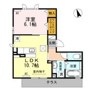 La Bellezza A棟の間取り画像