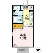 セピアコートの間取り画像