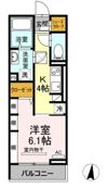 エクセレント東朝日町19の間取り画像