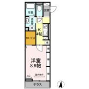 エクセレント東朝日町19の間取り画像
