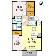 Dーroom COCOの間取り画像