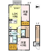 HN's D-room in 楡の間取り画像