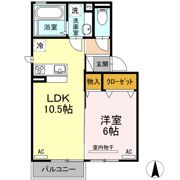 坪井サンハイツⅣの間取り画像