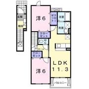 サニープラシードBの間取り画像