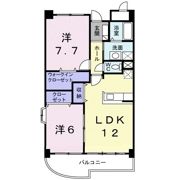 ドゥ・グランデ Ⅱの間取り画像