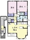 サンレミの間取り画像