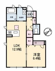 エル・メゾンの間取り画像