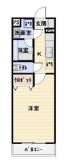 サルビスⅡの間取り画像
