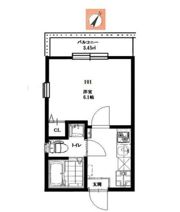 レイディアンス公田の間取り画像