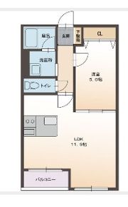 ハートフル可児の間取り画像