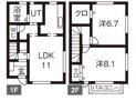 メゾンパルクの間取り画像