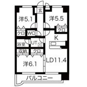 ユーミータウンの間取り画像