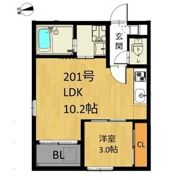 Regalest Room‘s日比野の間取り画像