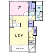 サンリットⅢの間取り画像