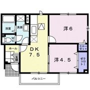 それいゆ Kの間取り画像