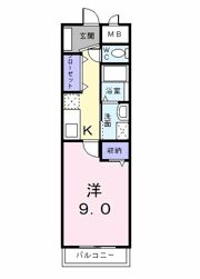 フィオーレ鏡川の間取り画像