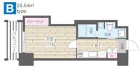 HF四条河原町レジデンスの間取り画像