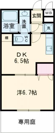 フジパレス倉治の間取り画像