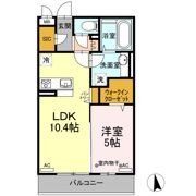 Dーroomあすと長町 Ⅱの間取り画像