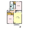 さくらハイツ Aの間取り画像