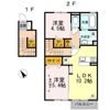 セジュール上徳間 Cの間取り画像