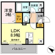 Grand soleil小倉北の間取り画像