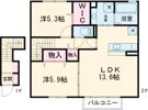 セジュールveryの間取り画像