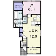 ハーモニーベル Ⅰの間取り画像