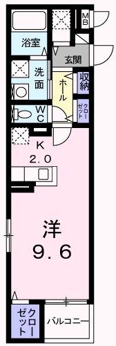メゾン カレントの間取り画像