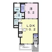 カルムⅡの間取り画像