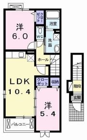モス フロックス ノイの間取り画像
