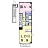 プランタンフルールBの間取り画像