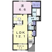 EIGHT土器東 Aの間取り画像