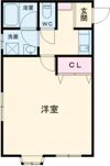 クレージュ八幡マンションの間取り画像