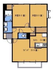 グランバンブー Sの間取り画像