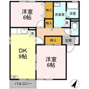 セジュール鳴見ヶ丘の間取り画像